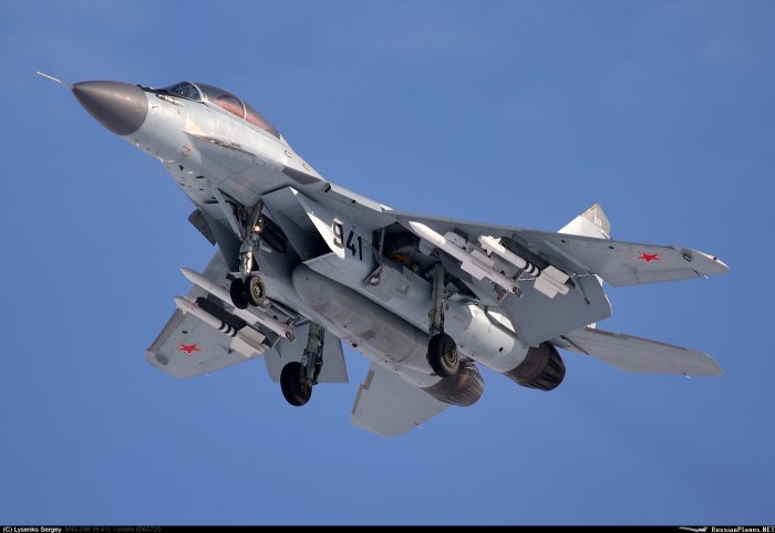 Миг-29 истребитель вооружение