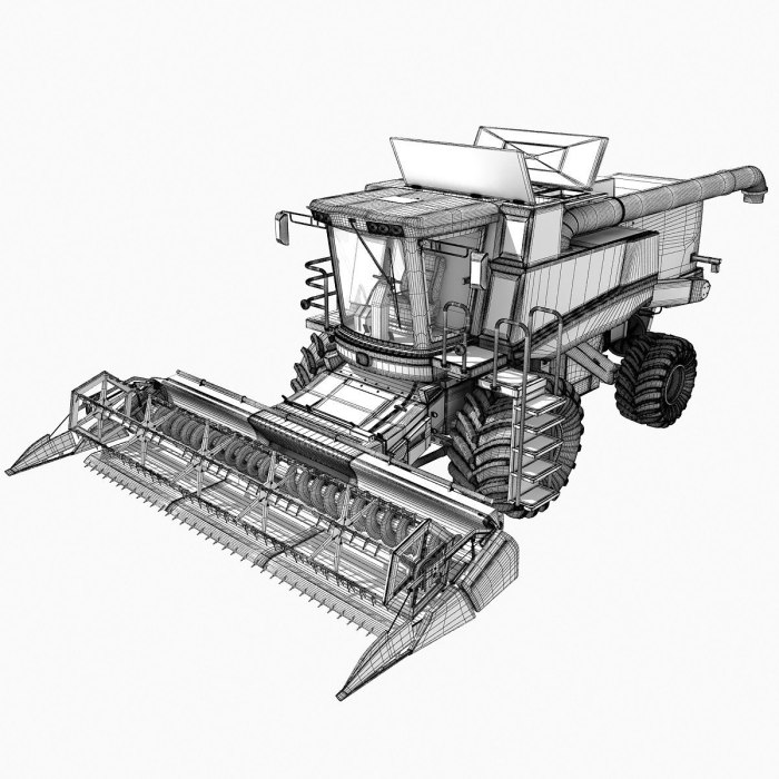 Комбайн вектор 410