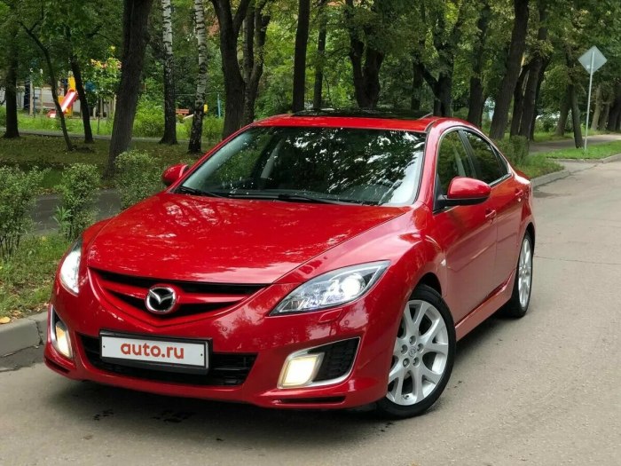 Mazda 6 GH Red