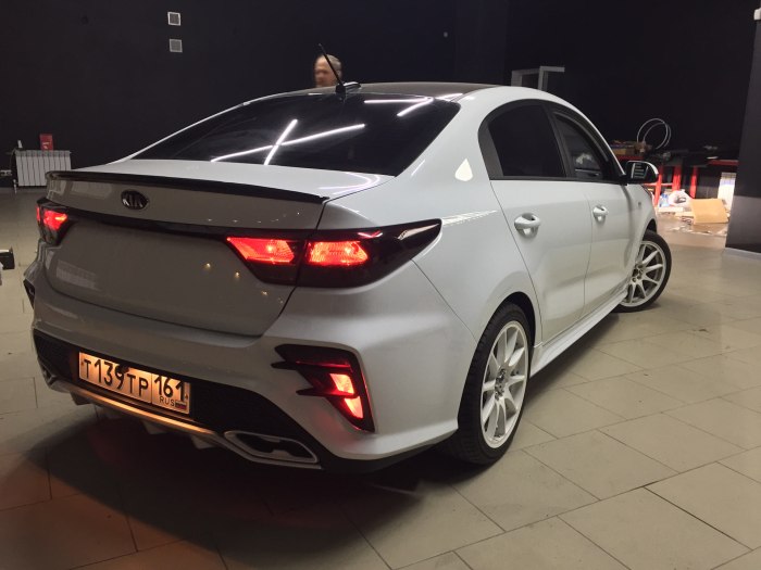 Kia Rio 2019 в обвесе