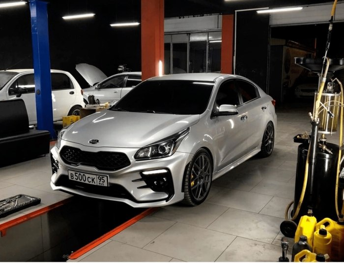 Kia Rio 2019 в обвесе