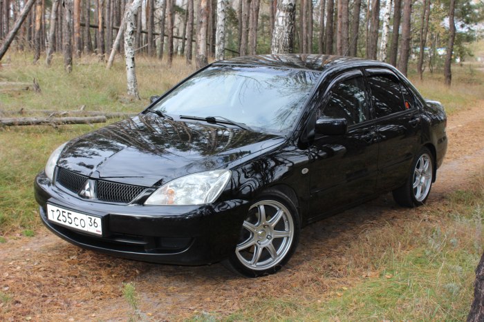 Mitsubishi Lancer 9 черный