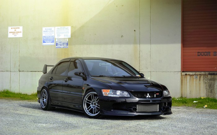 Lancer EVO 9 черный