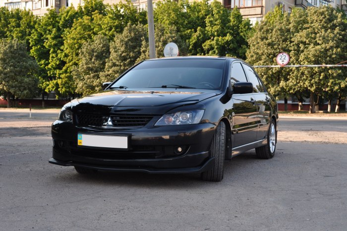Mitsubishi Lancer 9 сплиттер