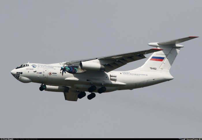 Летающая лаборатория ил-76