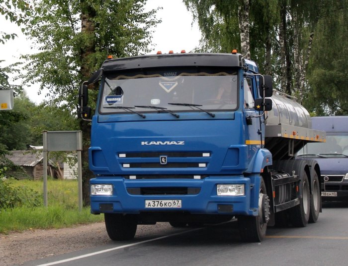 Молоковоз КАМАЗ ЯДИШ ВМ 65115