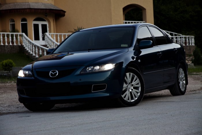 Mazda 6 gg тонированная