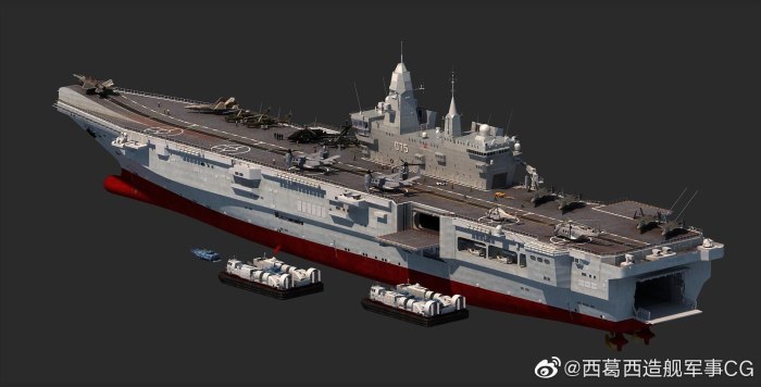 Десантный корабль Китая Type 075