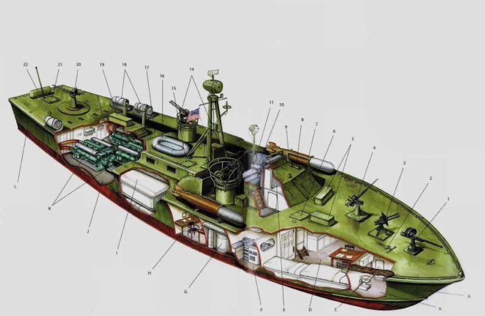 Торпедный катер pt-109 чертежи