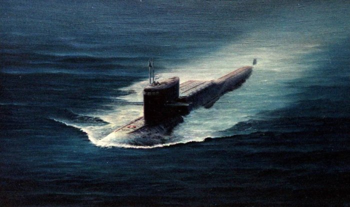 Подводная лодка мурена проект 667б