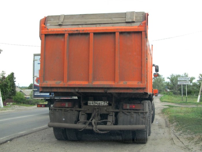 Борт КАМАЗ 6520