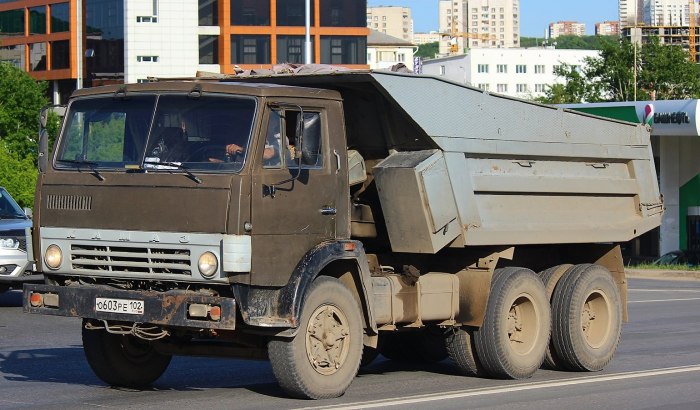 КАМАЗ 55111 И КАМАЗ 5511