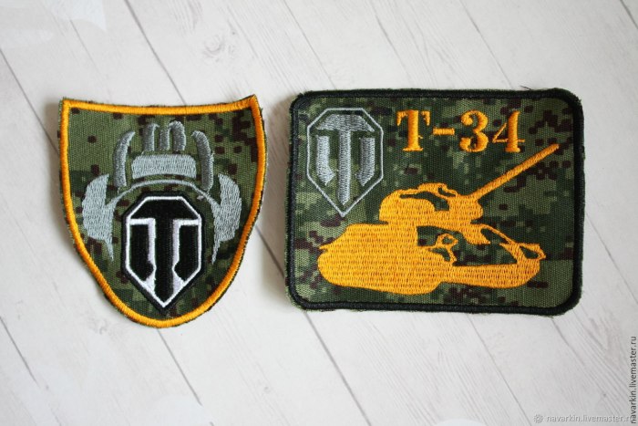 Нашивки мир танков