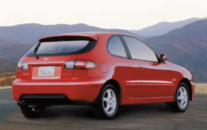 Daewoo lanos 2001 хэтчбек