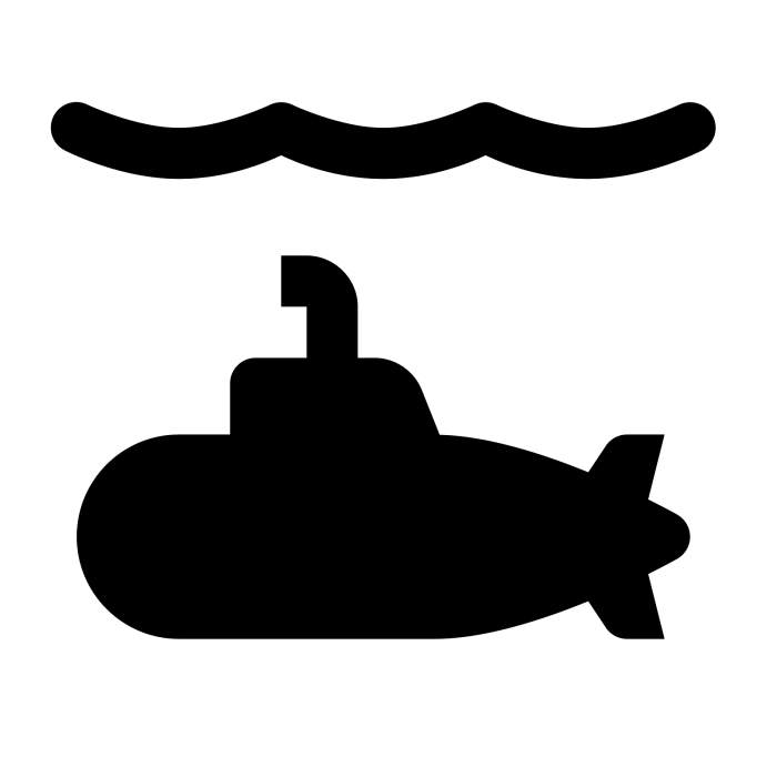 Подводная лодка контур