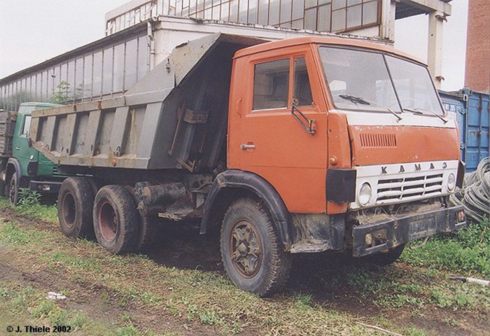 КАМАЗ старый 5511 самосвал