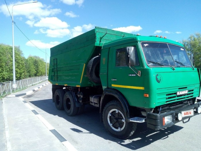 КАМАЗ 5511 зеленый