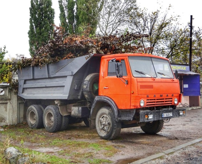 КАМАЗ 5511 зеленый
