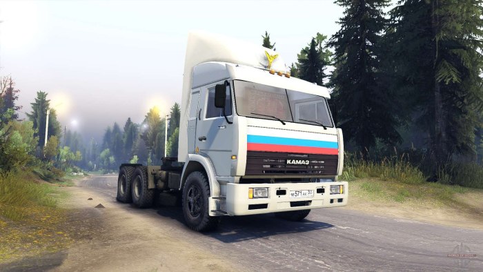 КАМАЗ 54115 спинтайрес
