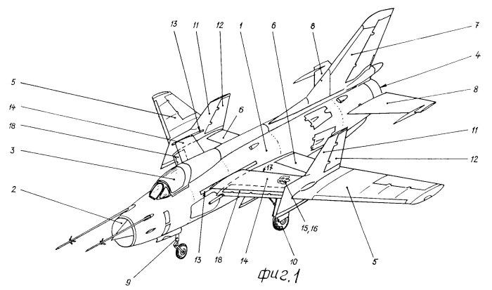 Су-25 хвостовой стабилизатор