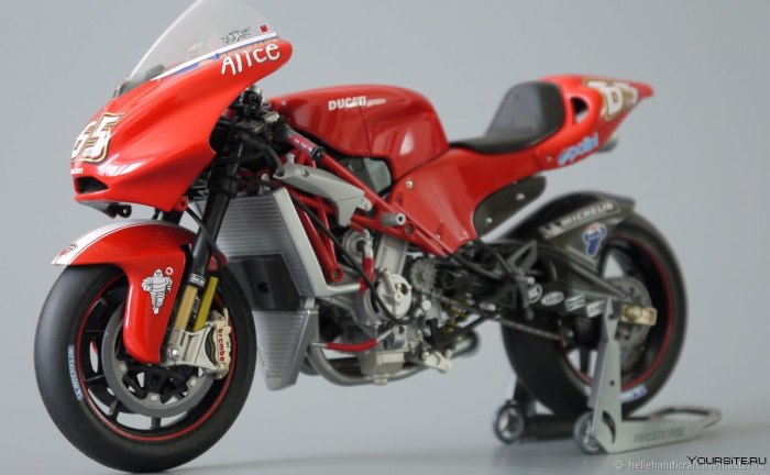 Модель мотоцикла Ducati