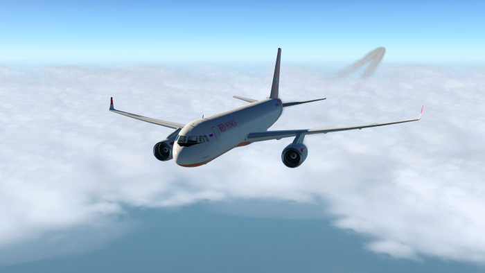 SSJ 100 X plane 11