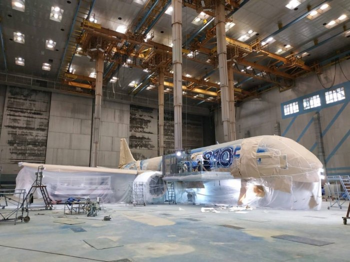 МС-21 на заводе