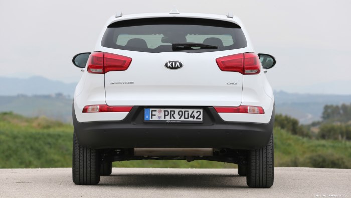 Kia Sportage 3 сзади
