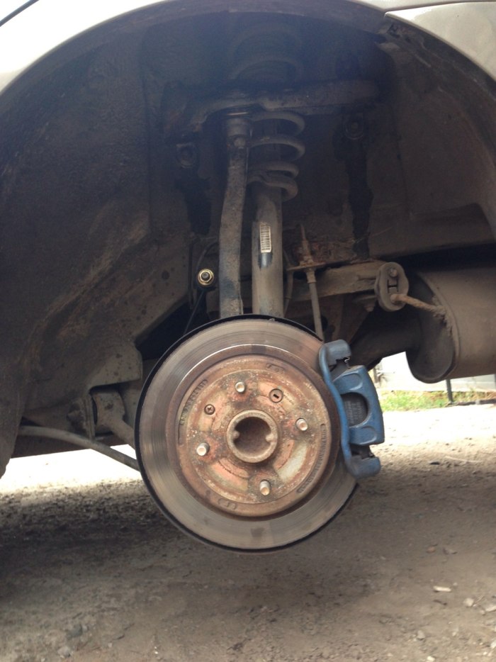 Chevrolet Epica задняя подвеска