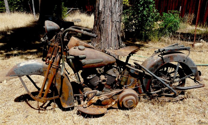 Старые мотоциклы Harley Davidson
