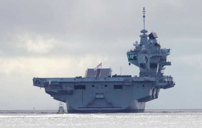 Queen Elizabeth корабль авианосец