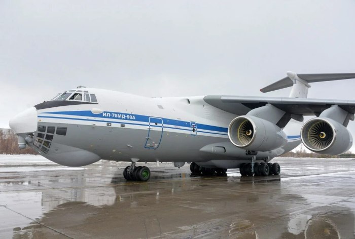 Транспортный самолёт ил-76мд-90а
