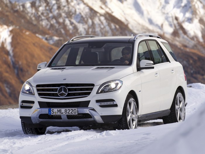 Mercedes m class w166