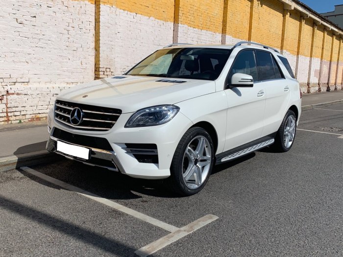 Мерседес w166 белый