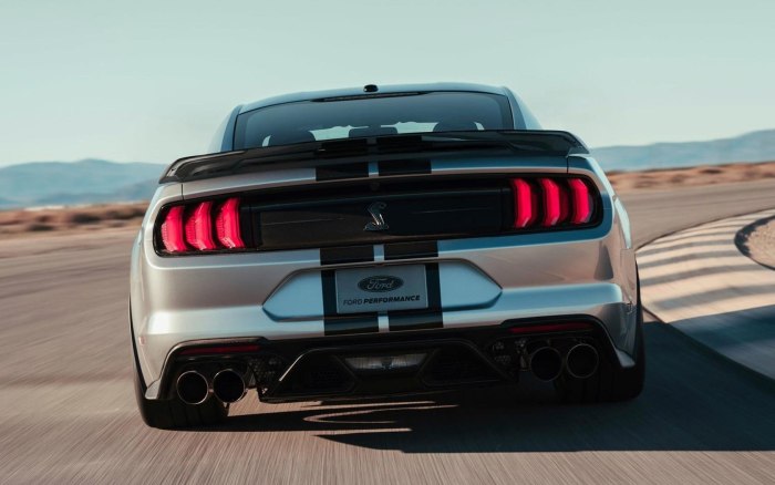 Ford Mustang Shelby gt500 2020