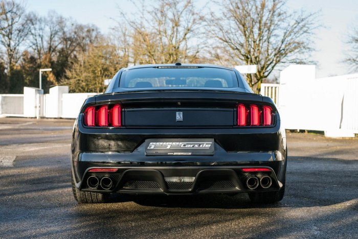Форд Мустанг Шелби gt 500 сзади