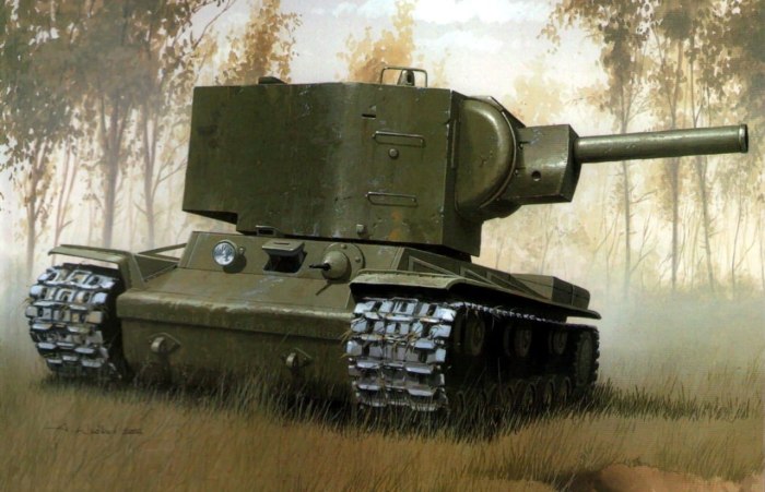 Кв-2 танк