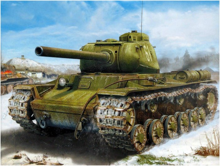 Тяжелый танк кв-85