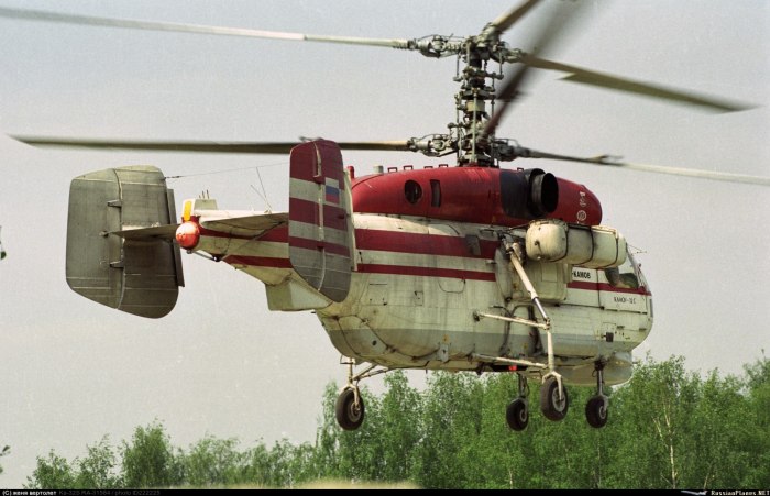 Пожарный вертолет ка-32