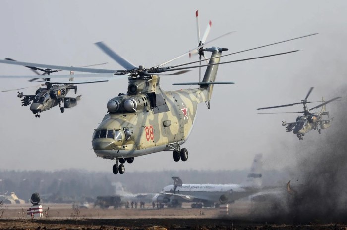 Ми 24 и Чинук