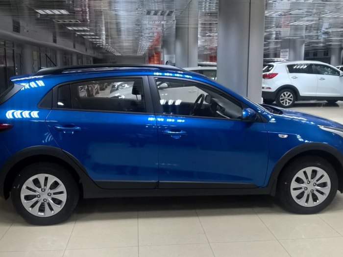 Kia Rio x 2022 синий