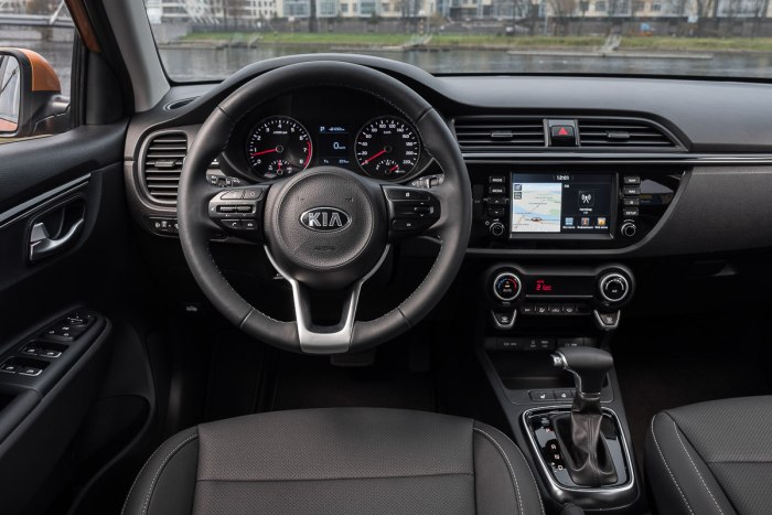 Kia Rio x-line 2021 салон