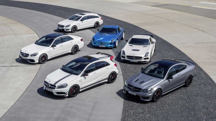 Mercedes Benz AMG модели