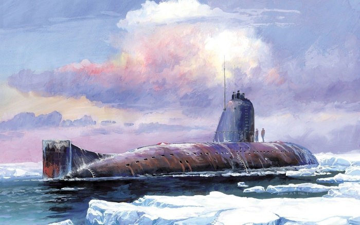 Лодка Ленинский комсомол