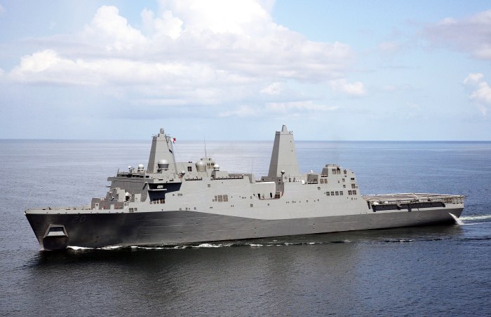 ВМС США Сан-Антонио корабль