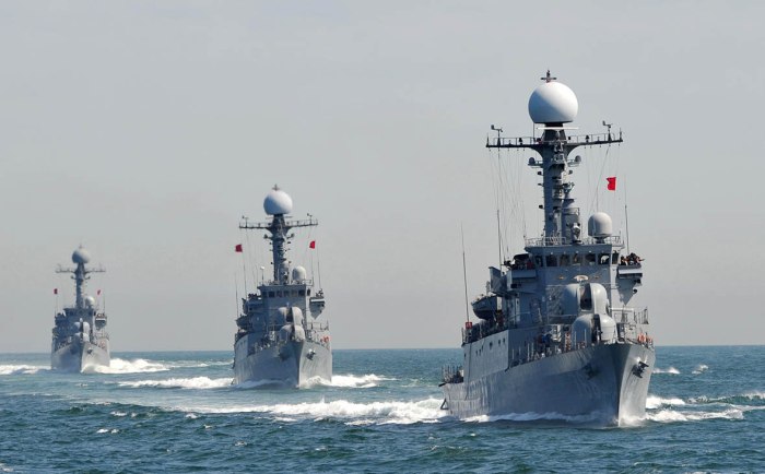 Военные корабли КНДР