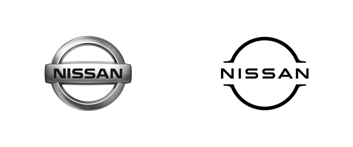 Nissan надпись