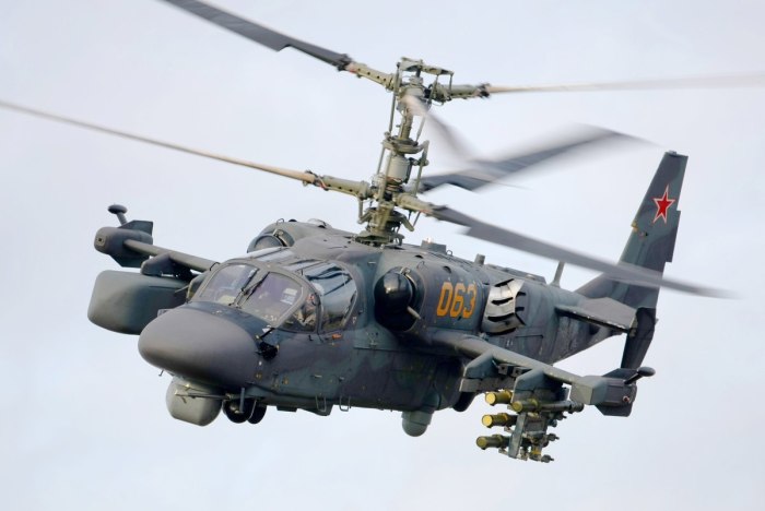 Вертолет ка-52 "Аллигатор"