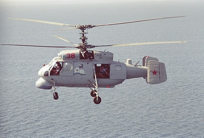 Корабельный вертолет ка-27