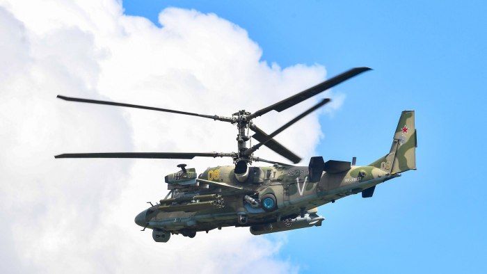 Ка-52 Аллигатор на Украине